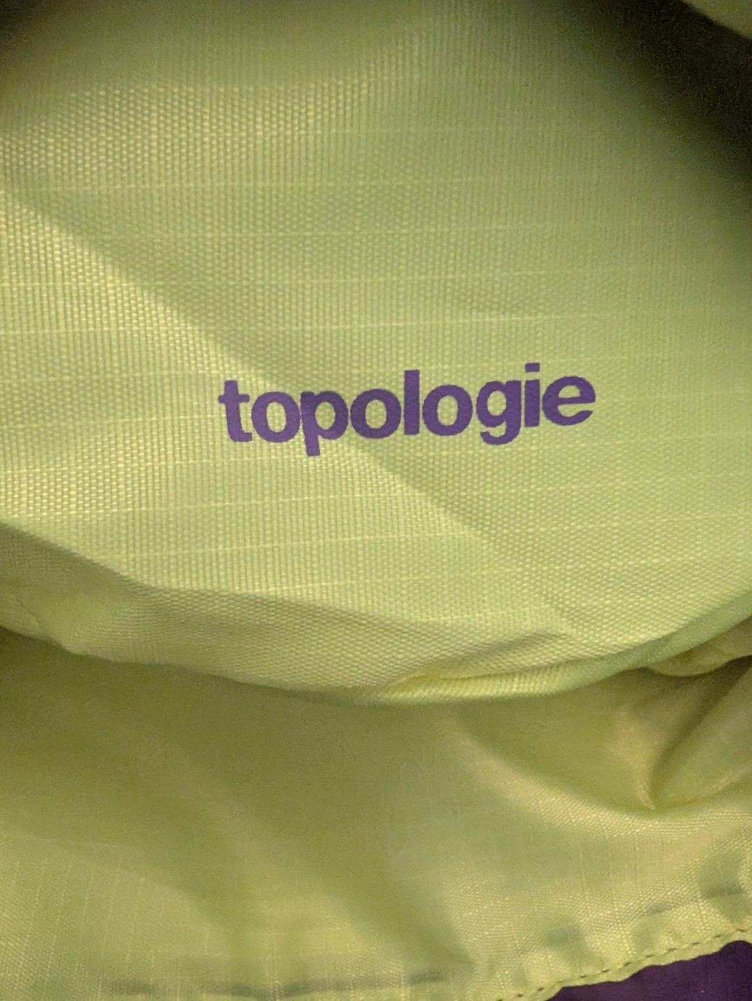 Topologie Purple Drawstring Storage Pouch — image 5 of 8